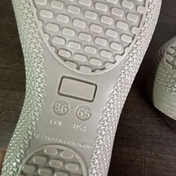 Calzado Shoes Womens Calzado Nueva Gacela SAS Size 6.5 Bronze Slip On Bit Leaves - Picture 8 of 10